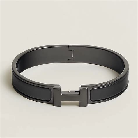 hermes bracelet black h|Hermes bracelet cost.